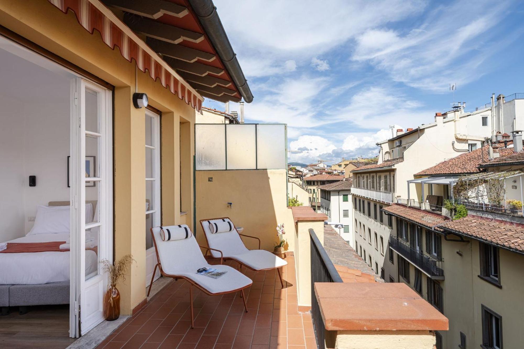 Ferienwohnung Bob W Ponte Vecchio Florenz Exterior foto